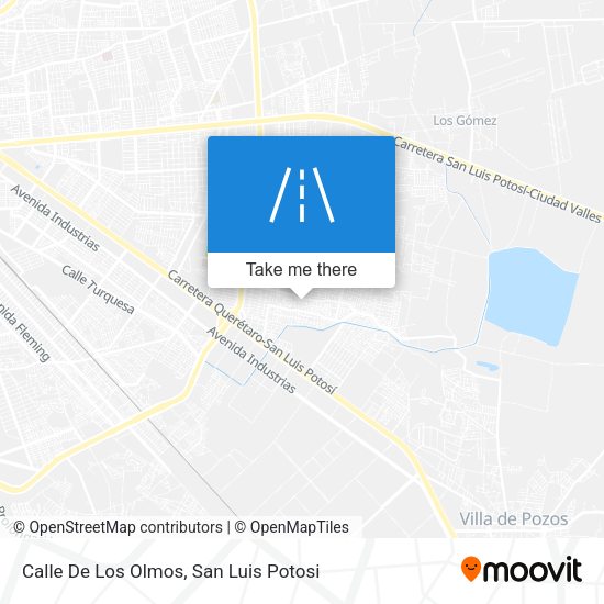 Calle De Los Olmos map