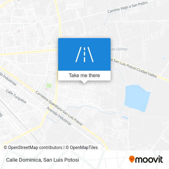 Mapa de Calle Dominica