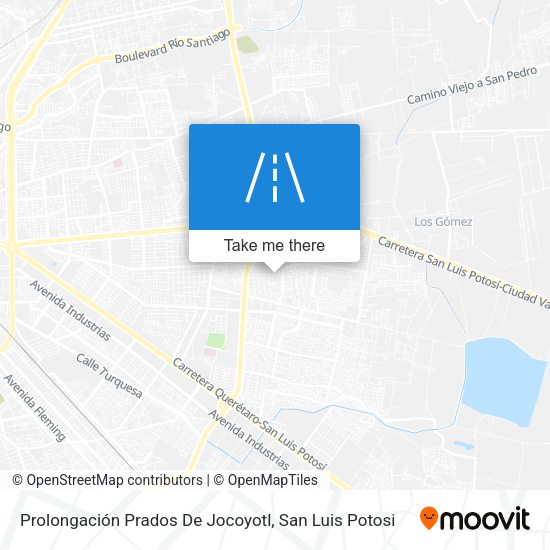 Prolongación Prados De Jocoyotl map