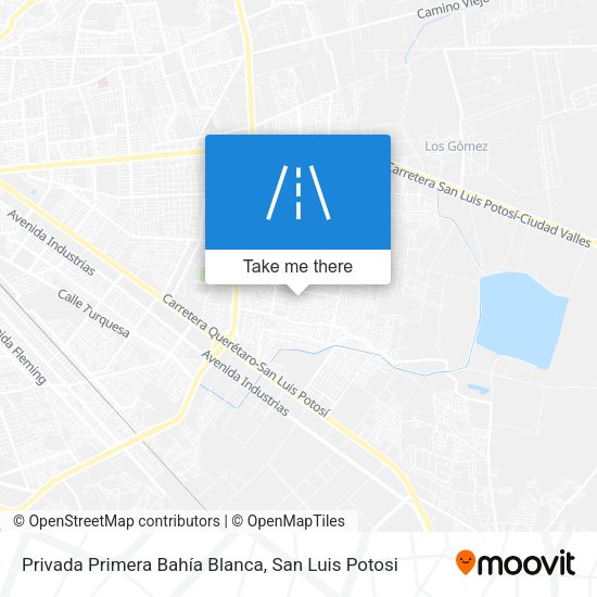 Mapa de Privada Primera Bahía Blanca