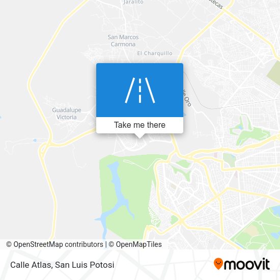 Calle Atlas map
