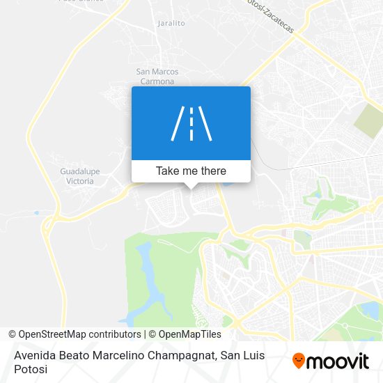 Avenida Beato Marcelino Champagnat map