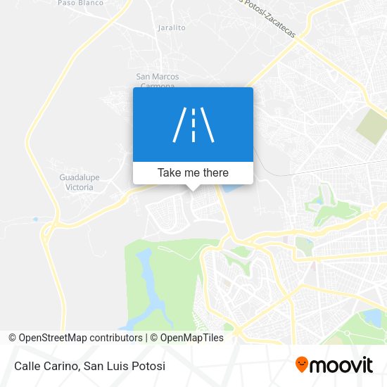 Calle Carino map