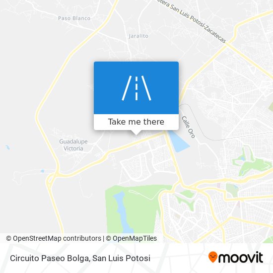 Mapa de Circuito Paseo Bolga