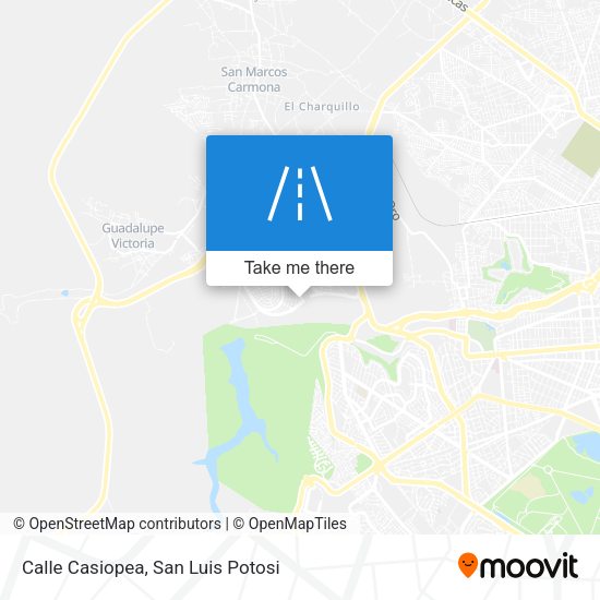 Calle Casiopea map