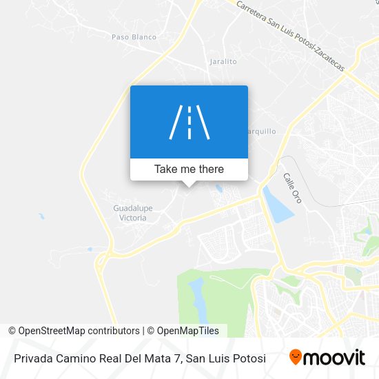 Privada Camino Real Del Mata 7 map