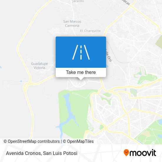 Mapa de Avenida Cronos