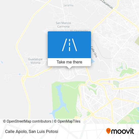 Mapa de Calle Apolo