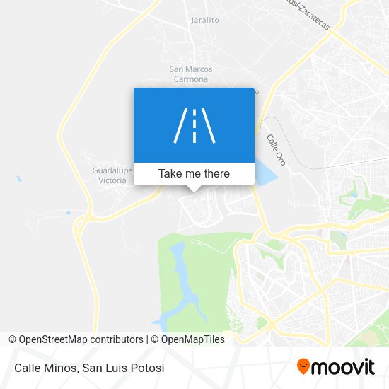 Calle Minos map
