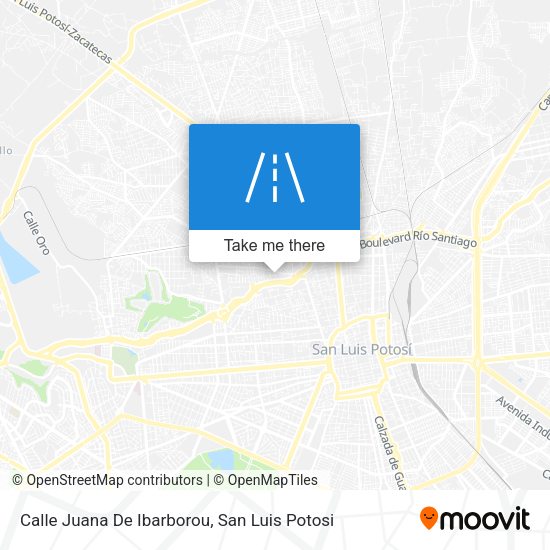 Calle Juana De Ibarborou map