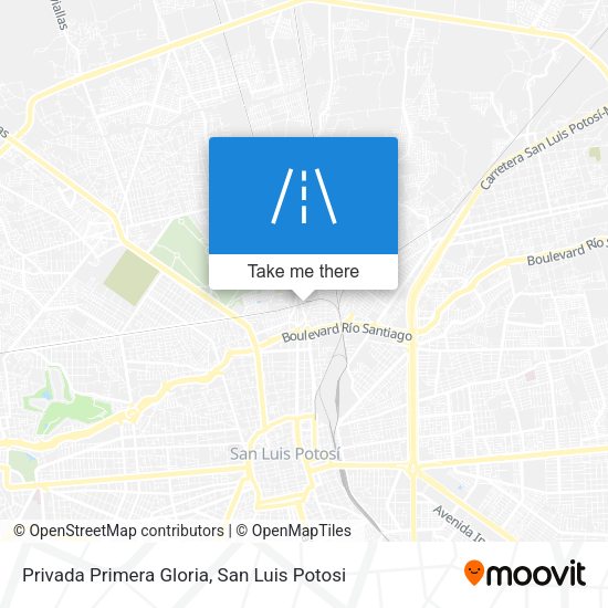 Privada Primera Gloria map