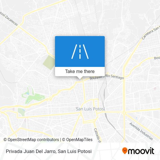 Privada Juan Del Jarro map