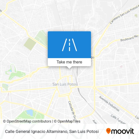 Calle General Ignacio Altamirano map