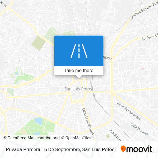 Privada Primera 16 De Septiembre map