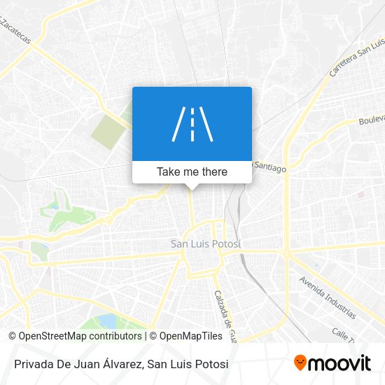 Privada De Juan Álvarez map