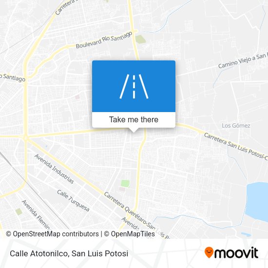 Mapa de Calle Atotonilco