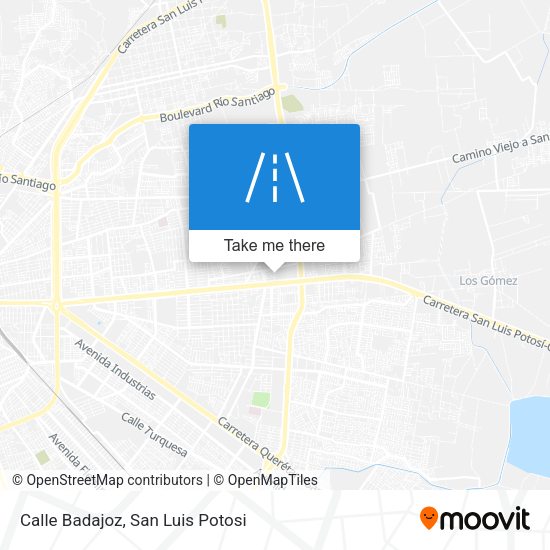 Mapa de Calle Badajoz