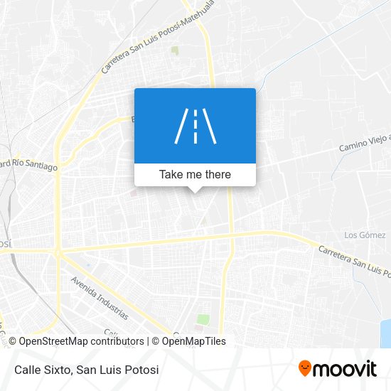 Calle Sixto map