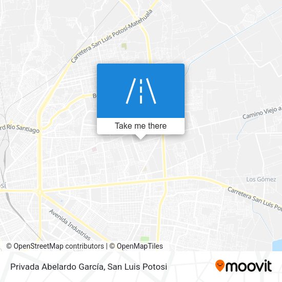 Privada Abelardo García map