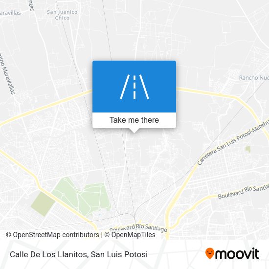 Calle De Los Llanitos map