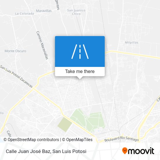 Calle Juan José Baz map