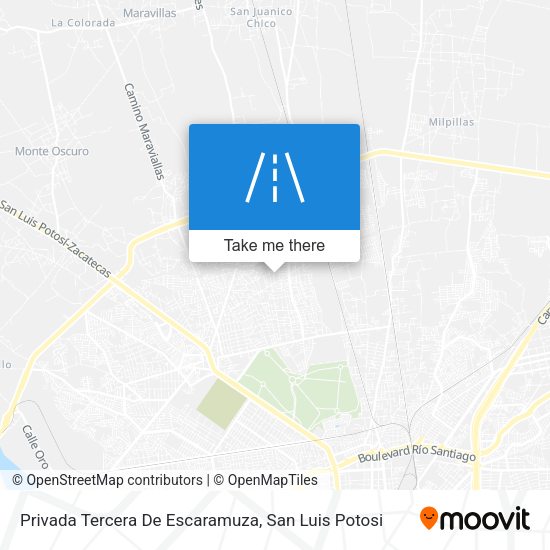 Privada Tercera De Escaramuza map