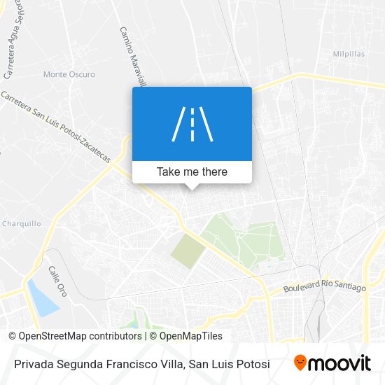 Privada Segunda Francisco Villa map