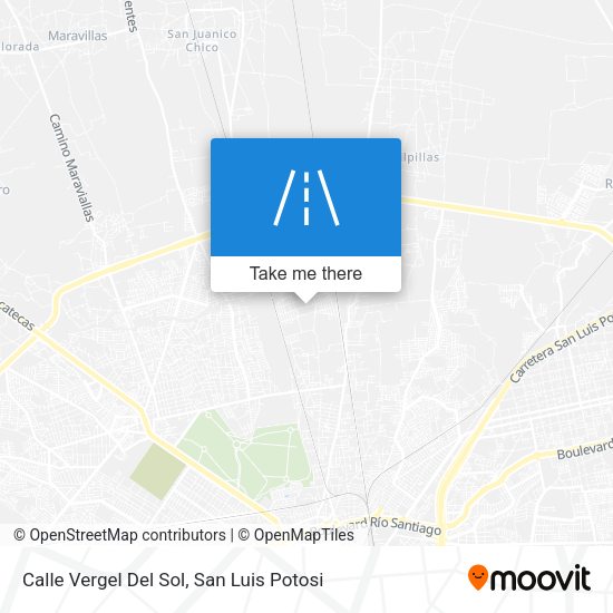 Calle Vergel Del Sol map