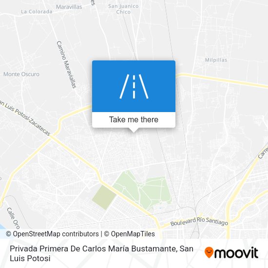 Privada Primera De Carlos María Bustamante map