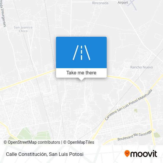 Calle Constitución map