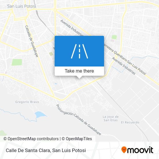 Calle De Santa Clara map