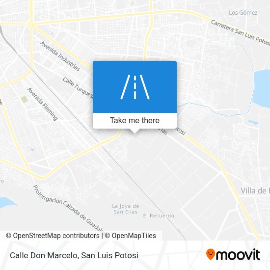 Mapa de Calle Don Marcelo