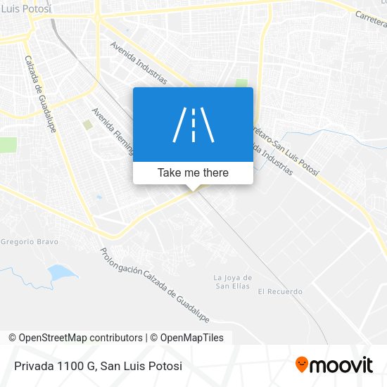 Privada 1100 G map