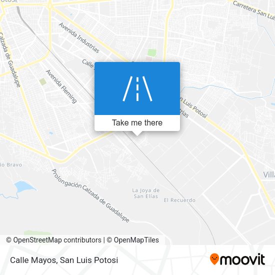 Calle Mayos map