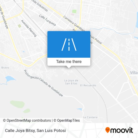 Calle Joya Bitsy map