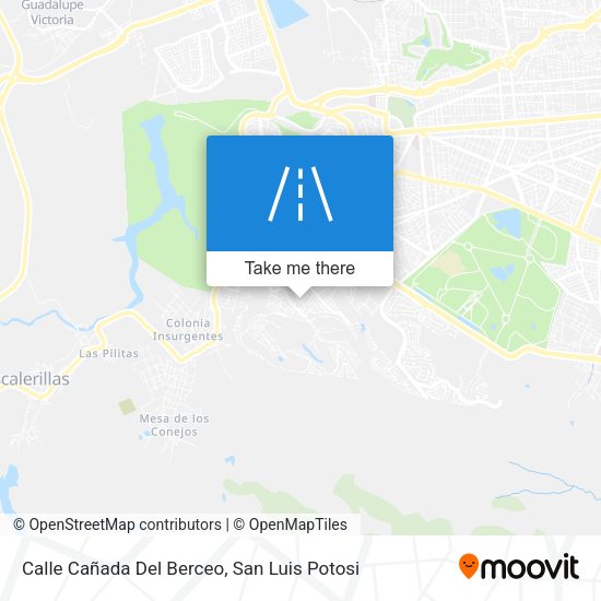 Mapa de Calle Cañada Del Berceo
