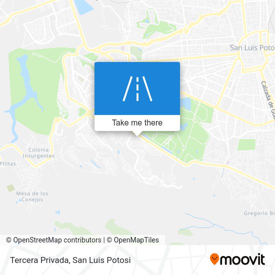 Tercera Privada map