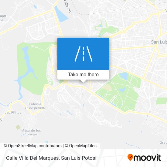 Mapa de Calle Villa Del Marqués