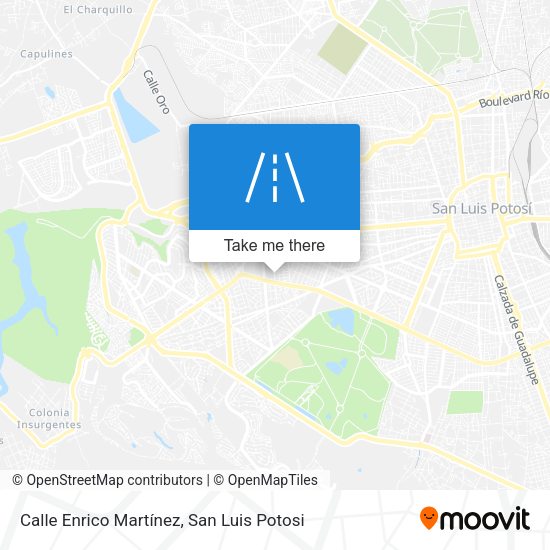 Calle Enrico Martínez map