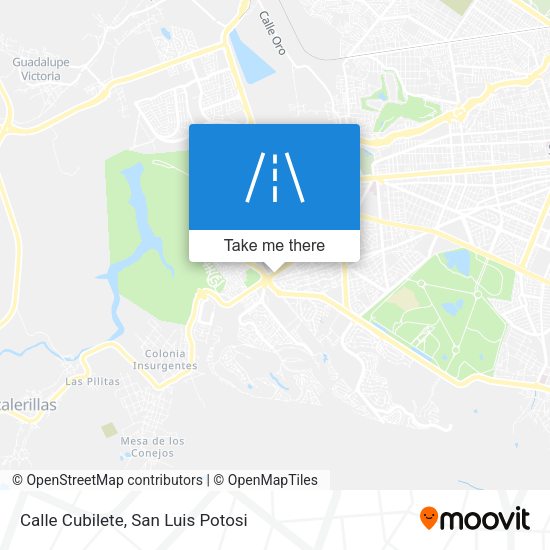 Calle Cubilete map