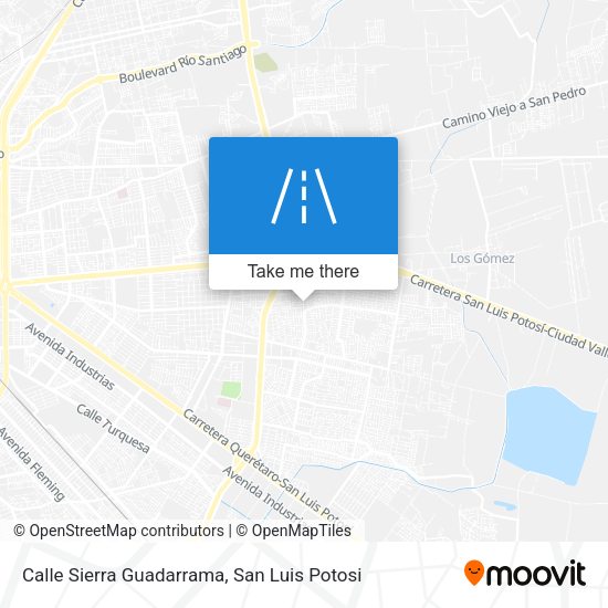 Calle Sierra Guadarrama map