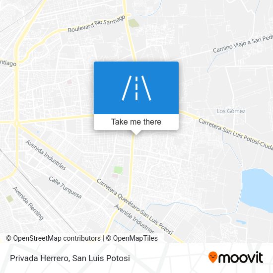 Privada Herrero map