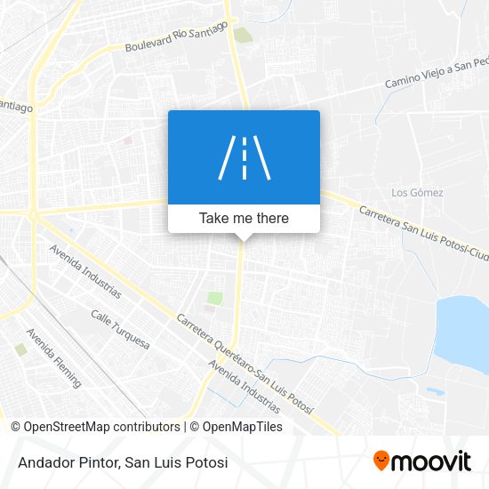 Mapa de Andador Pintor
