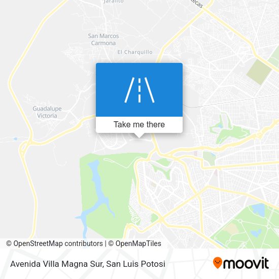 Avenida Villa Magna Sur map