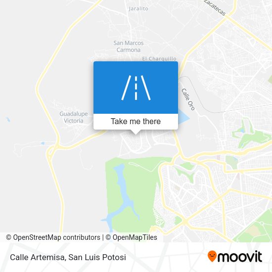 Calle Artemisa map