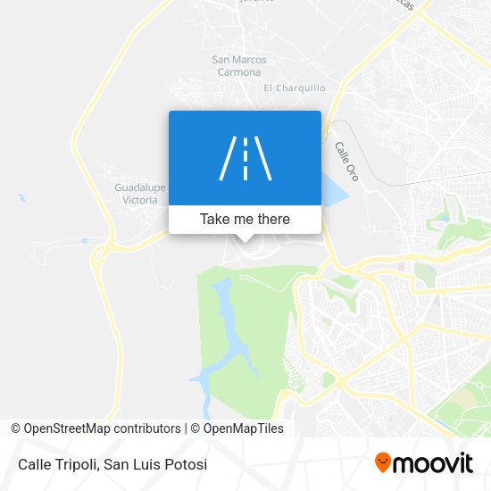 Mapa de Calle Tripoli