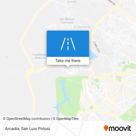 Mapa de Arcadia