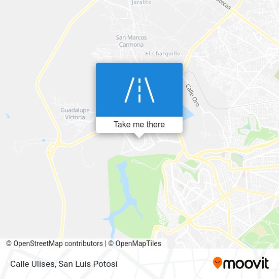 Mapa de Calle Ulises