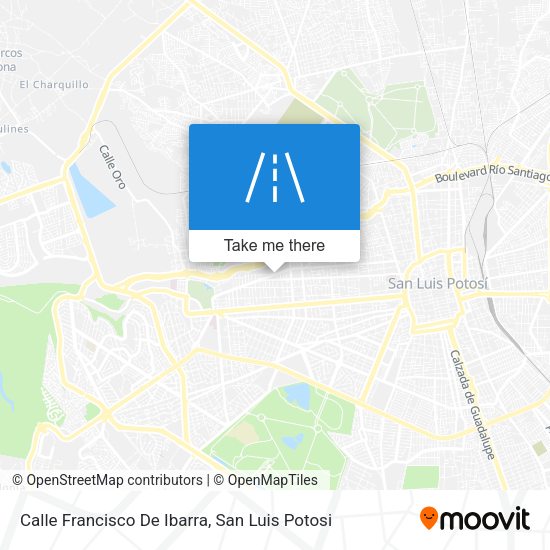 Mapa de Calle Francisco De Ibarra