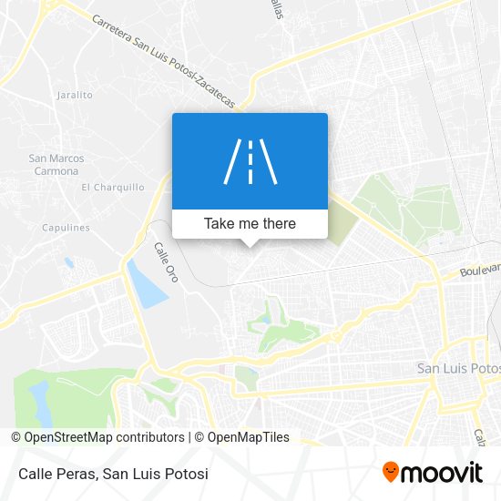 Calle Peras map